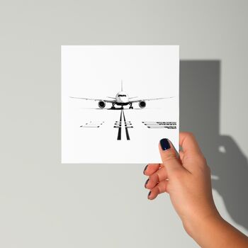 Boeing 787 Dreamliner – Aviation Greeting Card, 3 of 6