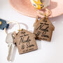 His And Hers Retro New Home Keyring Gift Set, thumbnail 1 of 8