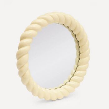 Braid Style Cream Mirror, 4 of 4