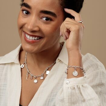Sterling Silver My Story Charm Collector Necklace, 4 of 5