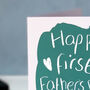 First Father's Day As My Step Dad Card, thumbnail 2 of 8