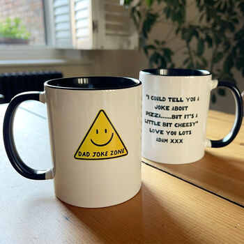 Personalised Dad Joke Mug Gift For Him, 2 of 2