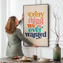 'Everything We Ever Wanted' Inspirational Print, thumbnail 2 of 3