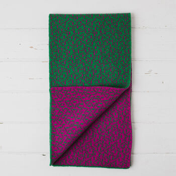 Scatter Lambswool Reversible Scarf, 7 of 12