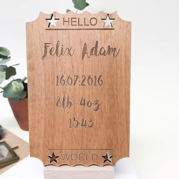 Personalised New Baby Gift Card, 5 of 12
