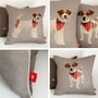Jack Russell Feature Cushion, thumbnail 1 of 8