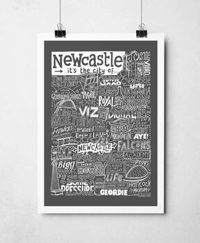 Newcastle Landmarks Print, 5 of 10