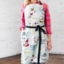 Cotton Canvas Aprons For Women, Personalized Aprons, thumbnail 1 of 12