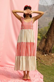 Candy Stripe Maxi Dress, 4 of 5
