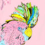 Punky Parrot Signed Print, thumbnail 2 of 2