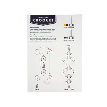 Mini Croquet Set | Travel | Holiday | Picnic, 3 of 10