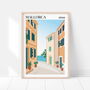 Mallorca Spain Travel Print Art Poster, thumbnail 3 of 7