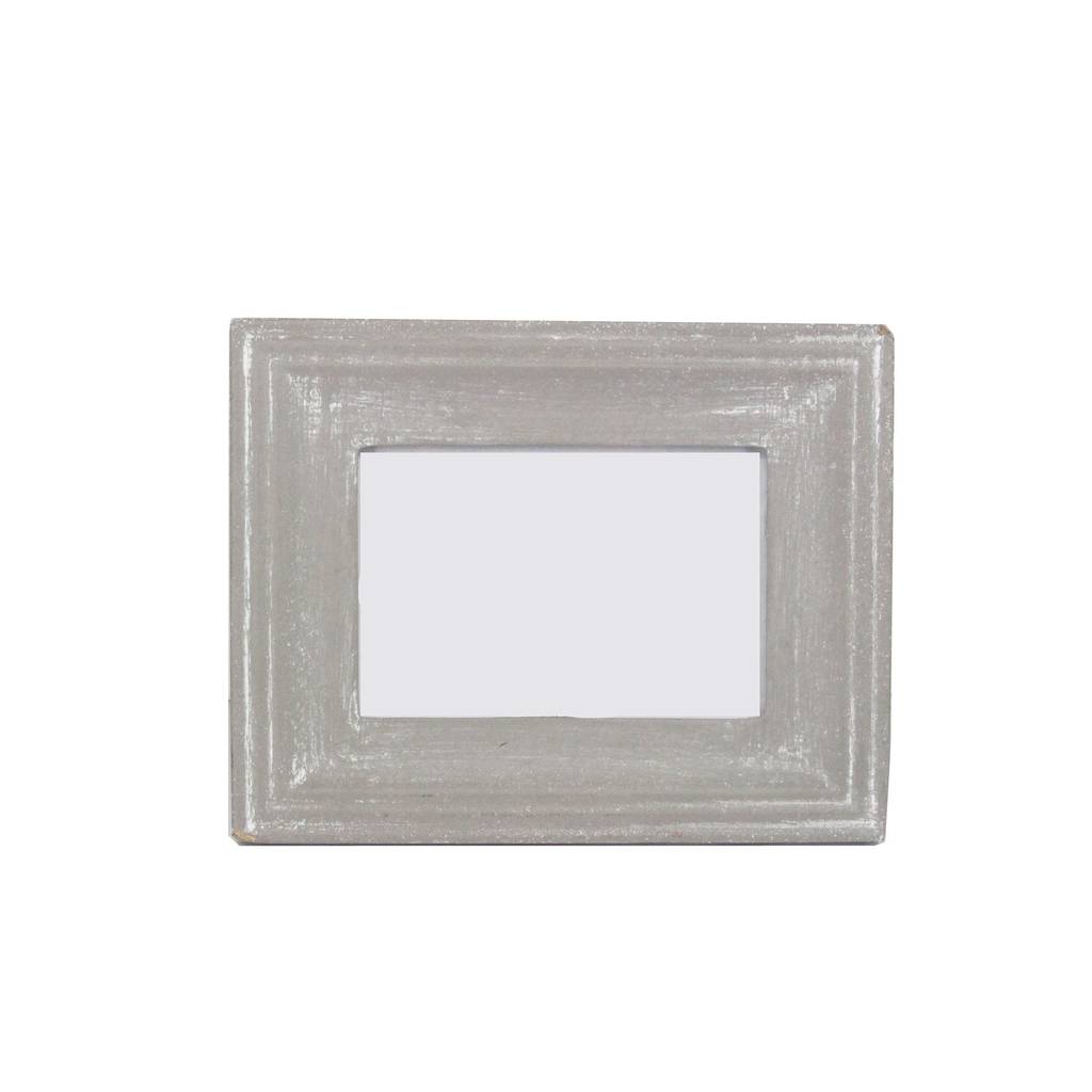 concrete effect photo frame by the contemporary home