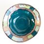 Handmade Teal Or Orange Ceramic Decorative Ring Dish, thumbnail 3 of 8