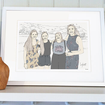 Personalised Family Portrait, 5 of 12