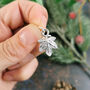 Ivy Leaf Silver Bracelet Charm, Necklace Or Bracelet, thumbnail 4 of 9