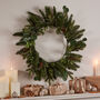 Evergreen Winter Pinecone Wreath, thumbnail 3 of 4