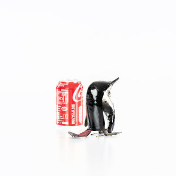 Miniature Penguin Metal Sculpture, 10 of 10