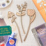Paint Your Own Wooden Flowers Kit, thumbnail 8 of 8