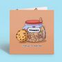 Biscuits Cookies Greetings Card, thumbnail 1 of 4