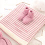 Dawn Pink Welcome Baby Knitted Essentials And Toy Gift Set, thumbnail 3 of 12