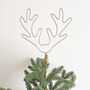Reindeer Antlers Tree Topper, thumbnail 2 of 7
