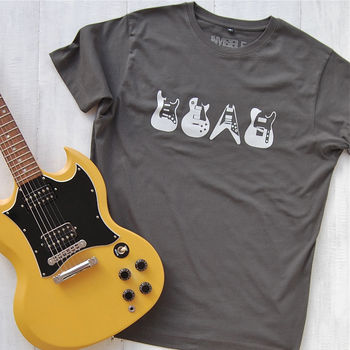 Iconic Guitars Organic Cotton T Shirt, 2 of 6