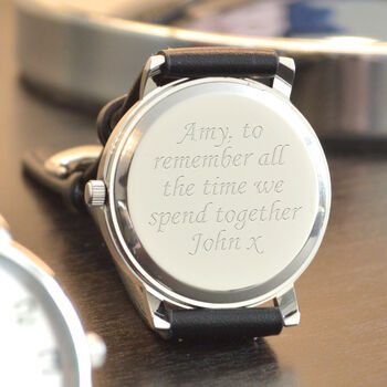 Personalised Wrist Watch With A Contemporary Design, 5 of 7