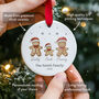 Personalised Family Christmas Ornament Custom Names, thumbnail 2 of 7