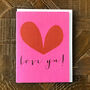 Mini Love Ya! Card, thumbnail 3 of 5