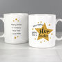 Personalised Gold Star Teacher Mug, thumbnail 2 of 5