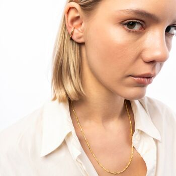 Fine Diamond Sterling Silver Ear Suspension Earrings, 6 of 12