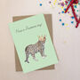 Roarsome Jaguar Birthday Card, thumbnail 1 of 2