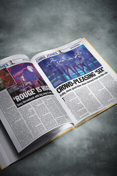 Broadway Musicals Personalised Gift Musical Theatre History Deluxe Book, 6 of 10
