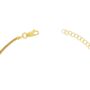 Gold Plated Thin Miami Cuban Bracelet Chain For Men, thumbnail 8 of 11