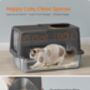 Stainless Steel Cat Litter Box Enclosed Xl, thumbnail 5 of 6