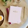 Personalised 2026 Spiral Diary With Monthly And Weekly Layout, thumbnail 1 of 10
