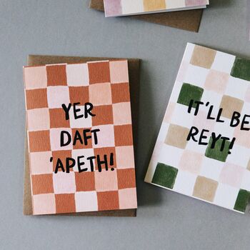 Yer Daft 'Apeth Funny Yorkshire Dialect Card, 4 of 5