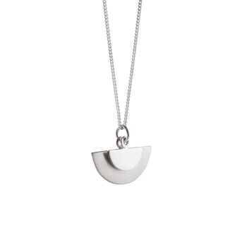Half Moon Pendant Necklace, 2 of 4