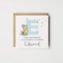 Personalised Winnie The Pooh Granddaughter Initial Birthday Card *Colour Options, thumbnail 3 of 4