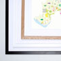 Map Of Greater Bristol Art Print, thumbnail 3 of 5