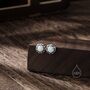 White Opal Thorn Claw Stud Earrings, thumbnail 1 of 11