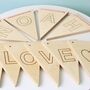 Personalised Wooden Wedding Bunting, thumbnail 7 of 10