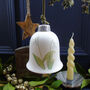 Snowdrops Fine Bone China Bell Decoration, thumbnail 1 of 10