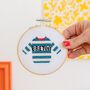 Breton Cross Stitch Kit, thumbnail 1 of 3