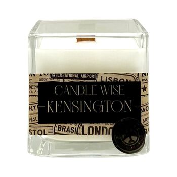 Kensington Scented Candle | Fresh And Floral Home Fragrance | Bergamot, Lemon, Earl Grey, Jasmine, 2 of 4