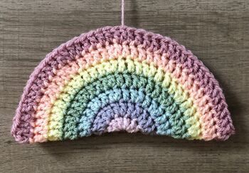 Rainbow Decoration Crochet Kit, 3 of 4