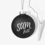 Chalkboard Bauble With Chalk, thumbnail 2 of 3