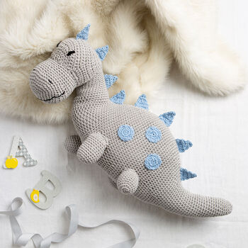 Savvi The Dinosaur Amigurumi Easy Crochet Kit, 9 of 11
