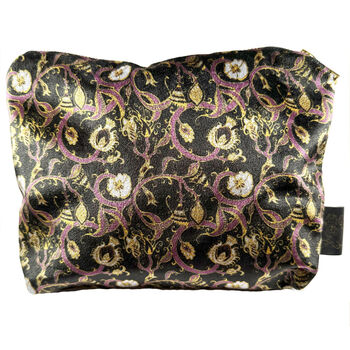 The Gold Decortive Thistle Makeup Bag, 2 of 3